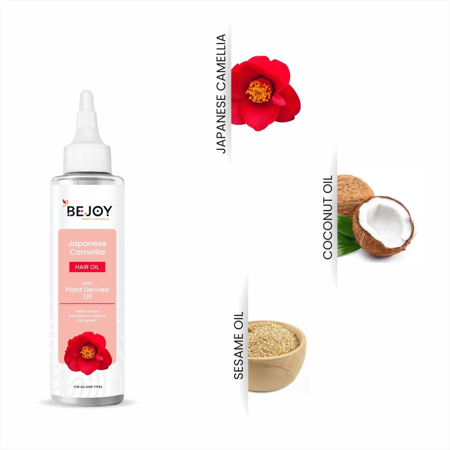 Bejoy Japanese Camellia Hair Oil 150 ml (Pack of 2)